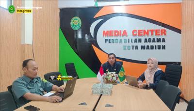 Dukung Pengelolaan Aset Negara, Pengadilan Agama Kota Madiun Ikuti Kegiatan Perencanaan Renovasi Bangunan Rumah Negara TA 2027 Secara Daring |07-10-2026|
