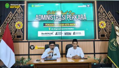 Pengadilan Agama Kota Madiun Optimalkan Kualitas Administrasi Perkara Melalui DDTK Bidang Kepaniteraan |22-10-2026|